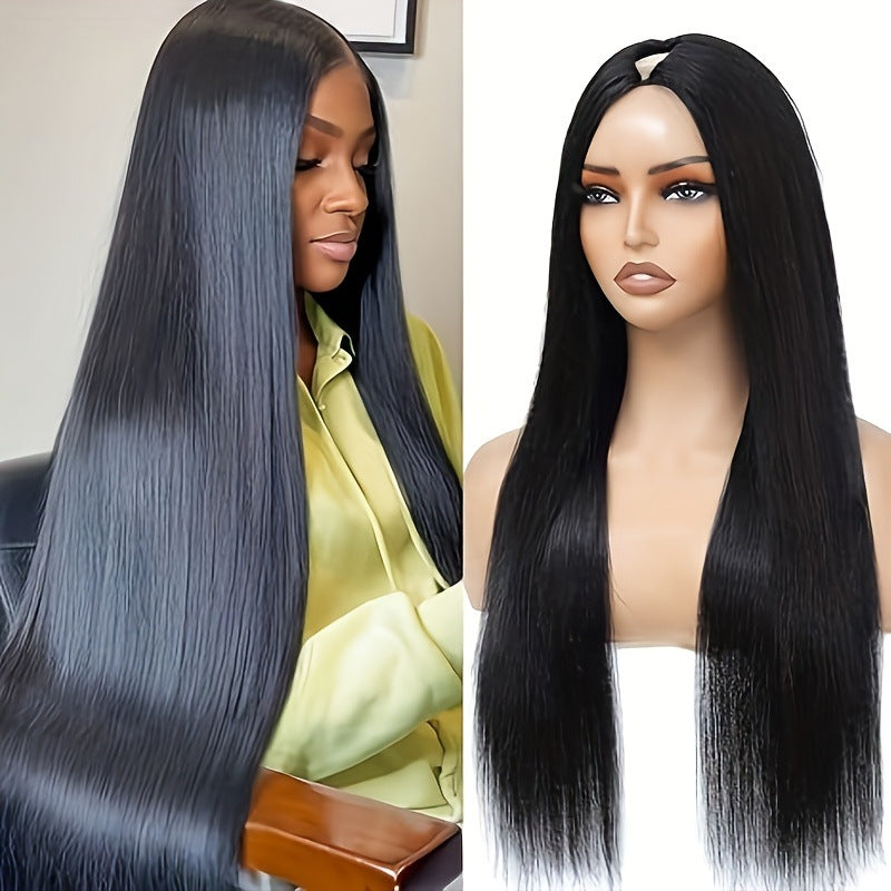 Women's One-piece U-shaped Invisible Seamless Hair Extension