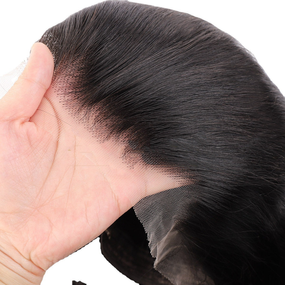 30 Inch Straight Human Hair Wig 13x6 HD Lace Front Wig 250% Density Natural Color