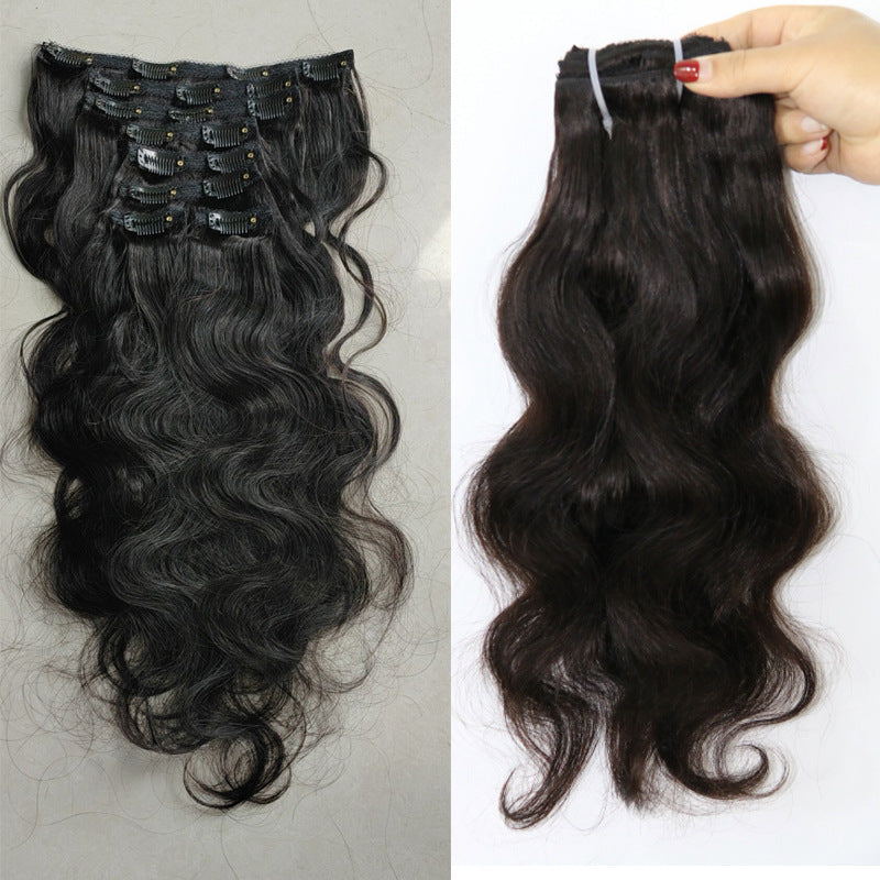 Body Wave Clip-In Human Hair Extensions