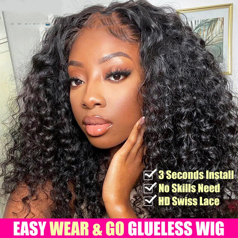 Natural Water Wave Lace Wig