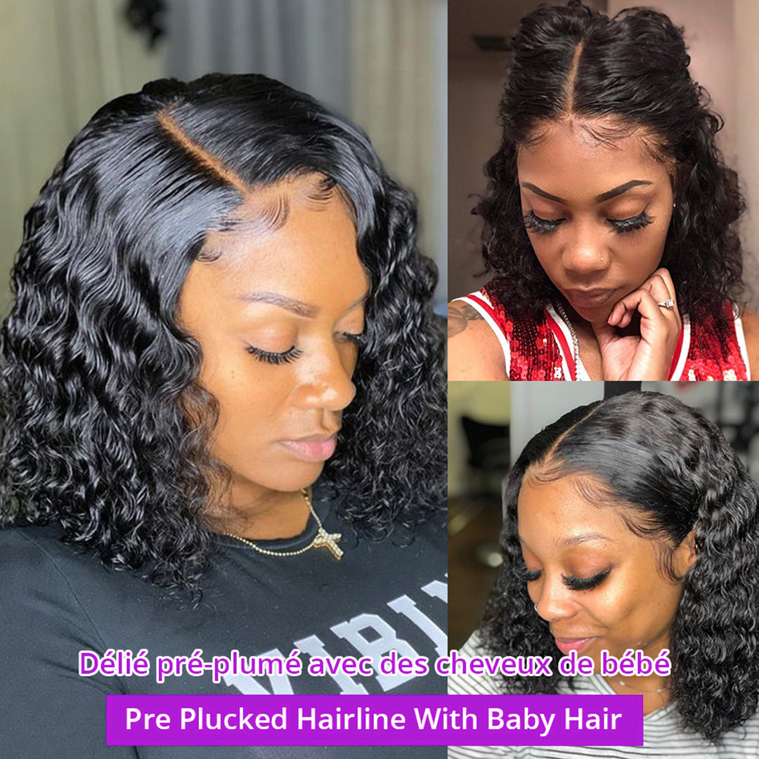 Glueless HD Lace Frontal Wig for Black Women