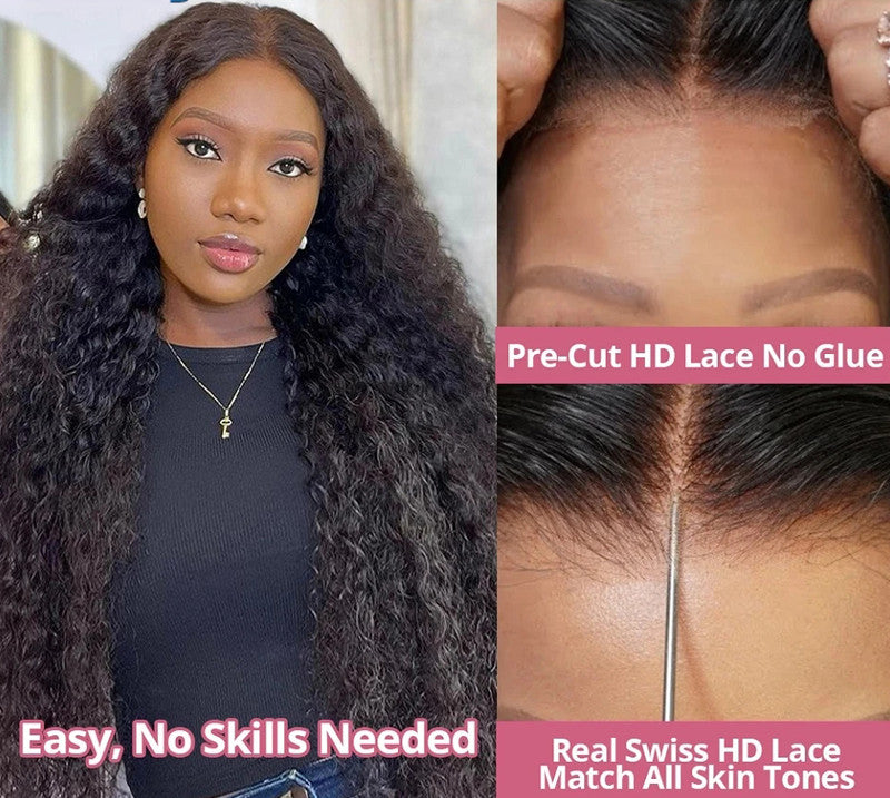 Natural Water Wave Lace Wig